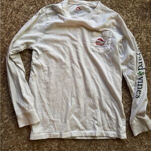 Youth Small Vineyard Vines Christmas Long Sleeve T Shirt